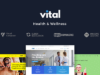 Vital | Gesundheit, Medizin und Wellness WordPress Vorlage