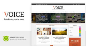 Voice – Clean Nachrichten / Magazin WordPress Vorlage