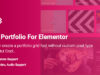 Winziges Portfolio Widget für Elementor
