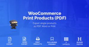 WooCommerce Druckprodukte (PDF)