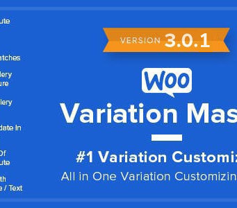WooCommerce Variation Master