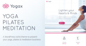 Yoga X – Yoga, Pilates & Meditation WordPress Vorlage