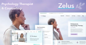 Zelus – WordPress Layout für Psychologieberatung