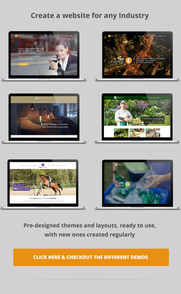 PRO Business - Responsive Mehrzweck-Theme - 4