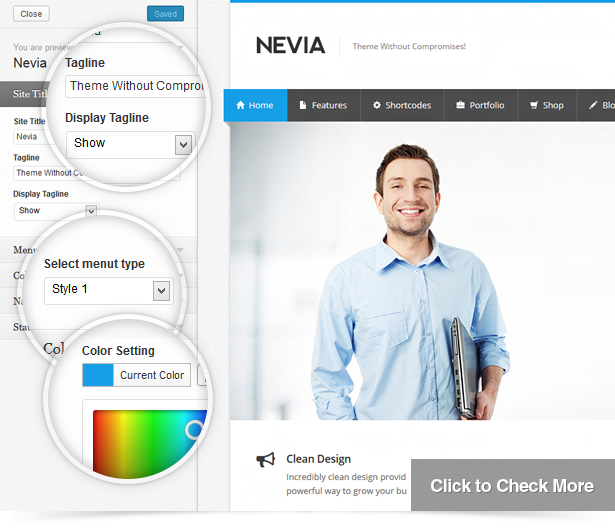 Nevia - Responsives WordPress-Mehrzweckthema - 6
