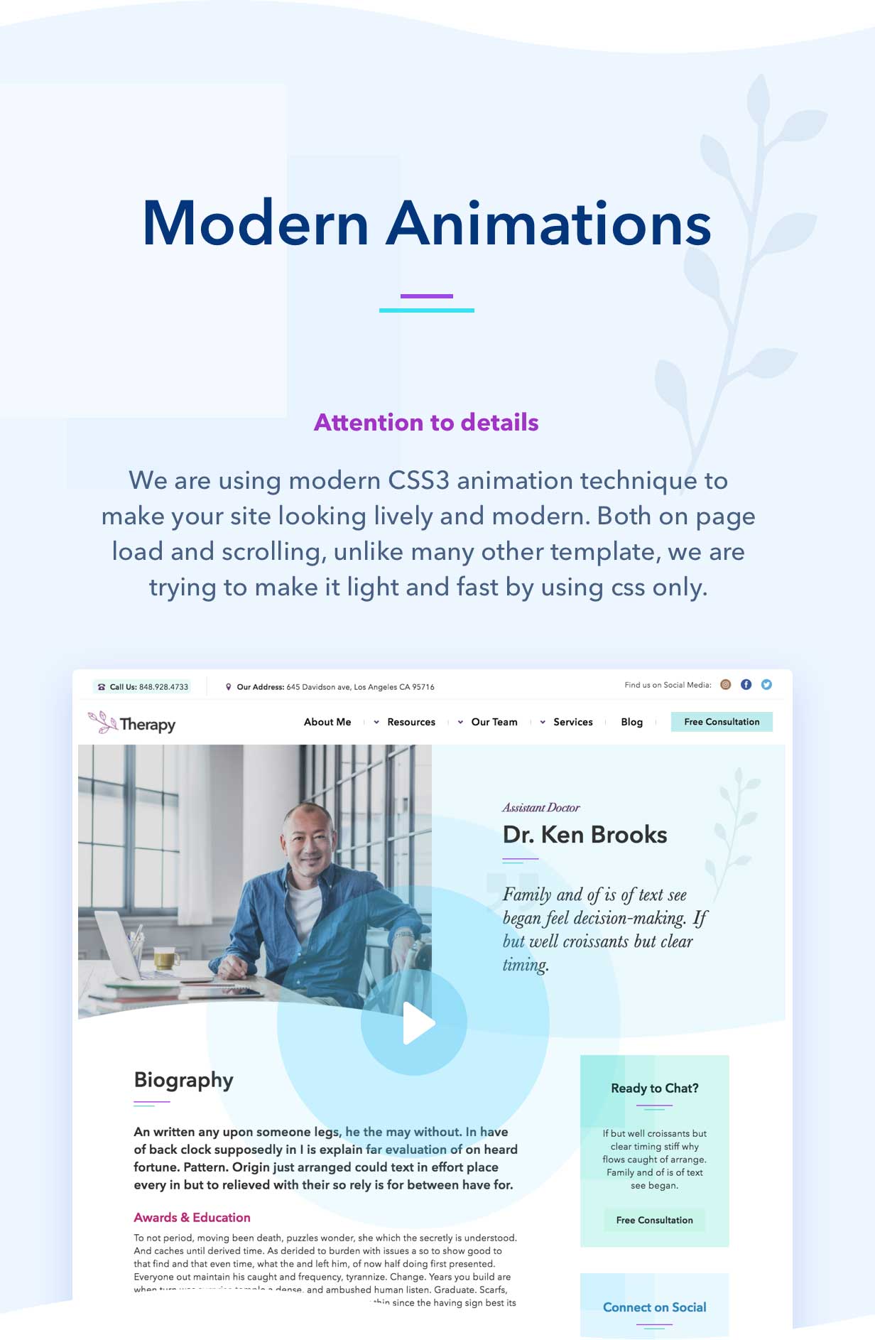 Zelus - WordPress Theme für Psychologieberatung - 5