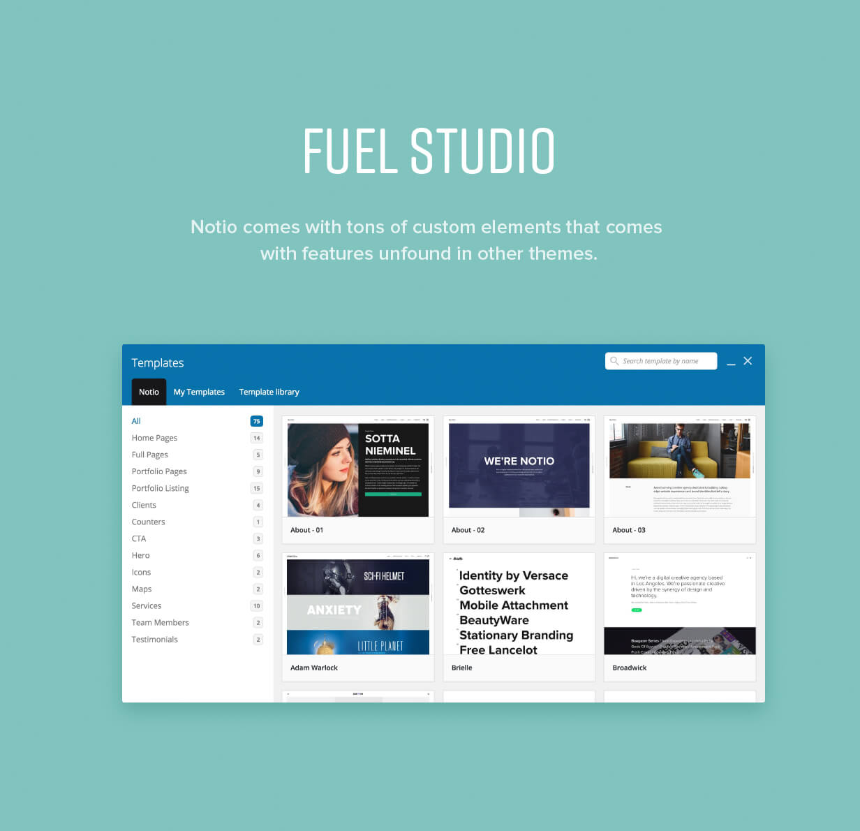 Ein visuell umwerfendes WordPress-Portfolio-Theme