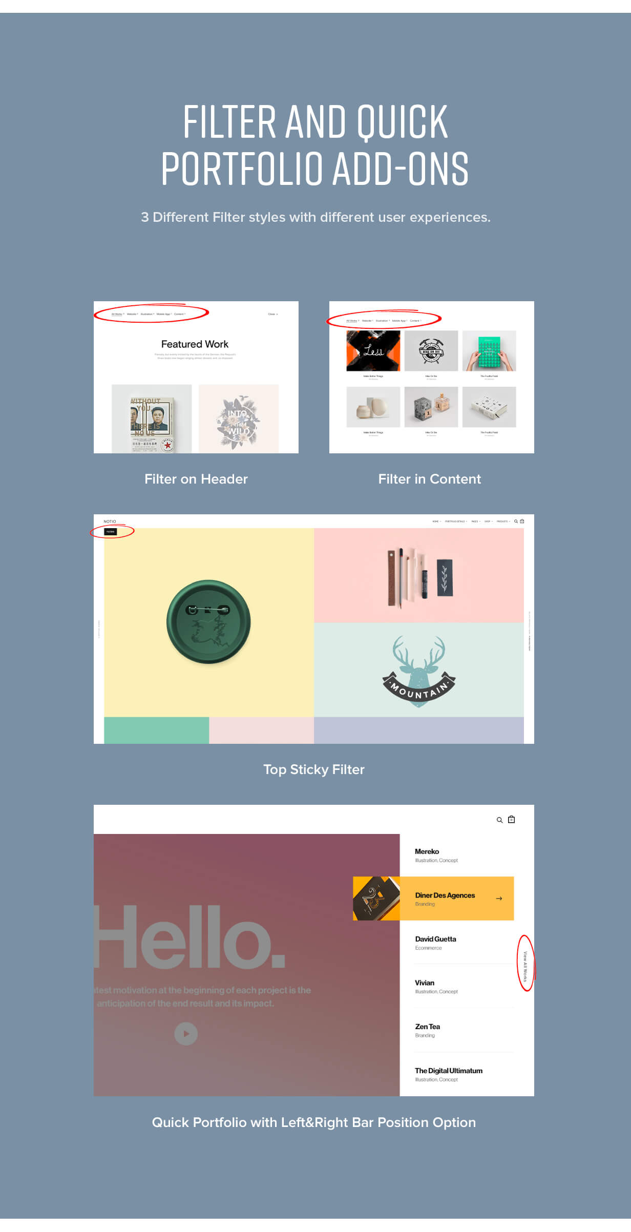 Ein visuell umwerfendes WordPress-Portfolio-Theme