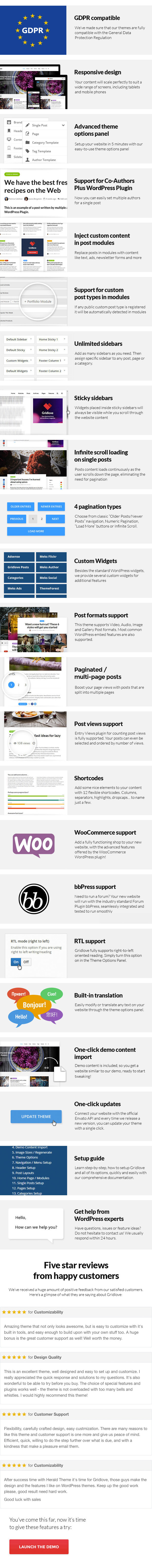 Gridlove - Creative Grid Style Nachrichten & Magazin WordPress Theme