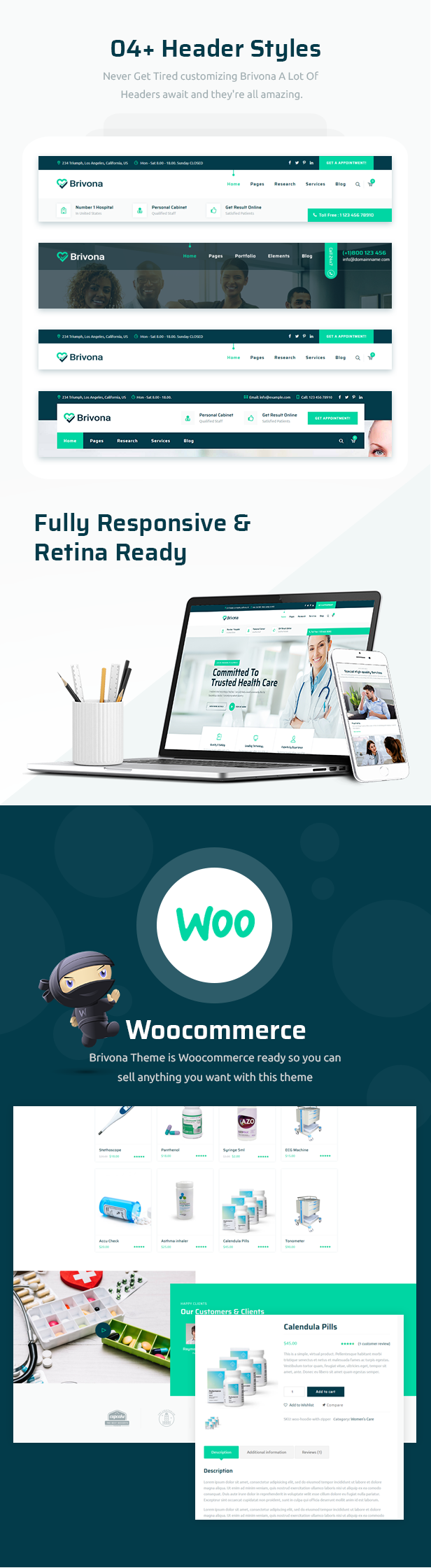 brivona WordPress Theme