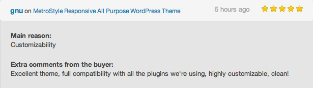 U-Bahn-Stil WordPress Theme Bewertung