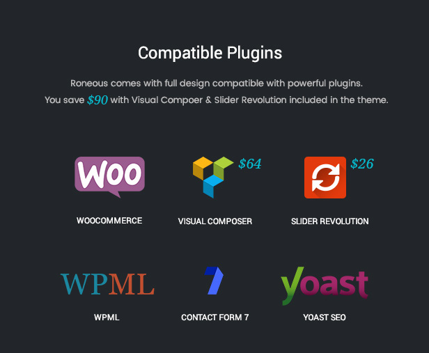 Roneous kompatible Plugins