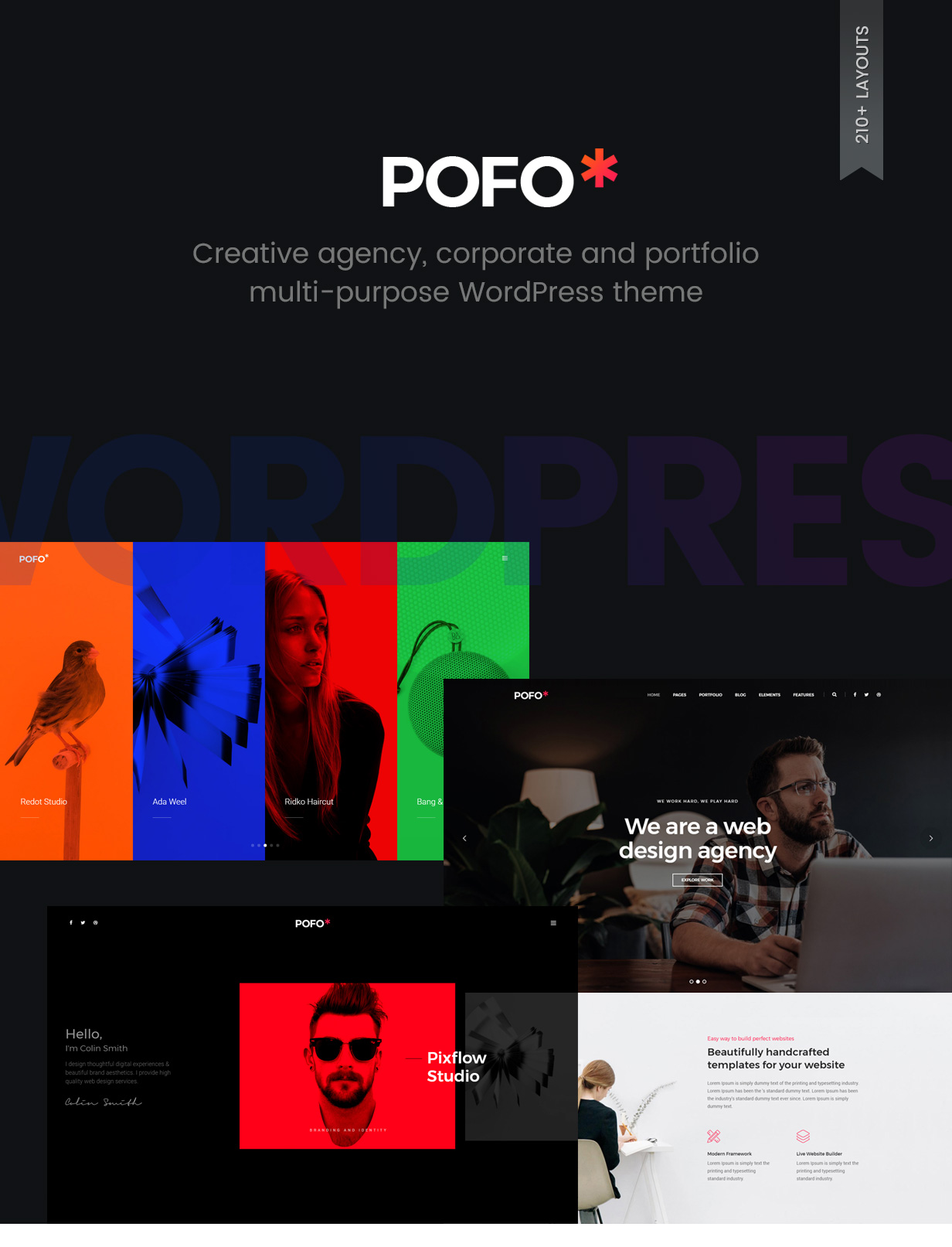 Pofo - Kreatives Portfolio und Blog WordPress Theme - 4