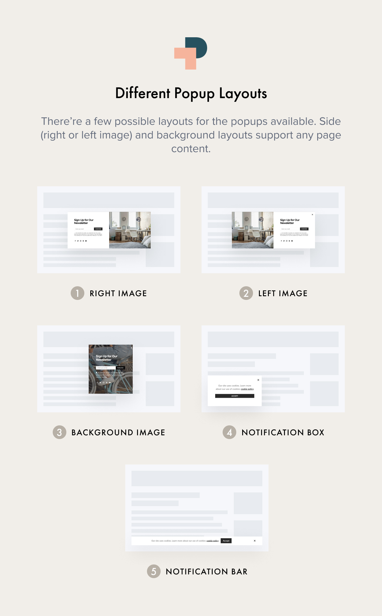 Popups-Layouts