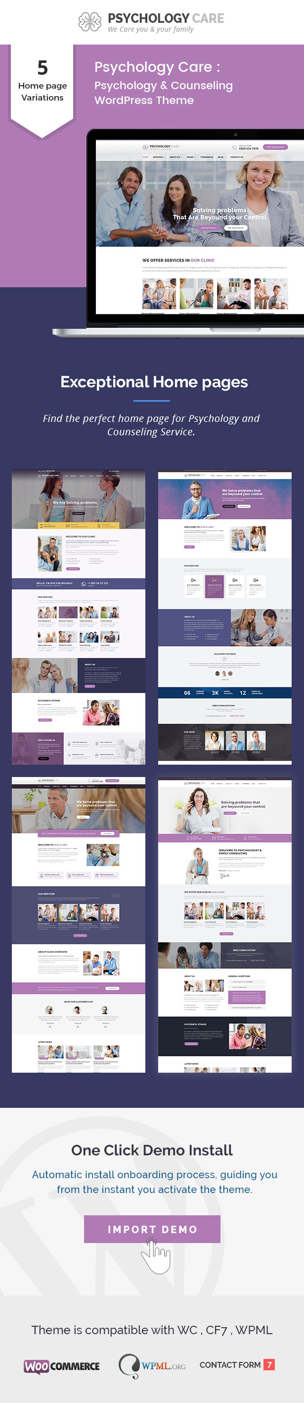Psycholox: Psychologie & Beratung WordPress Theme - 1