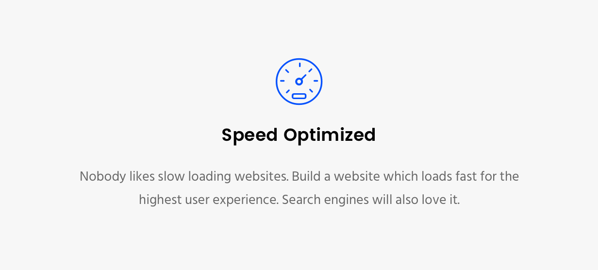 Movedo Geschwindigkeit optimiert