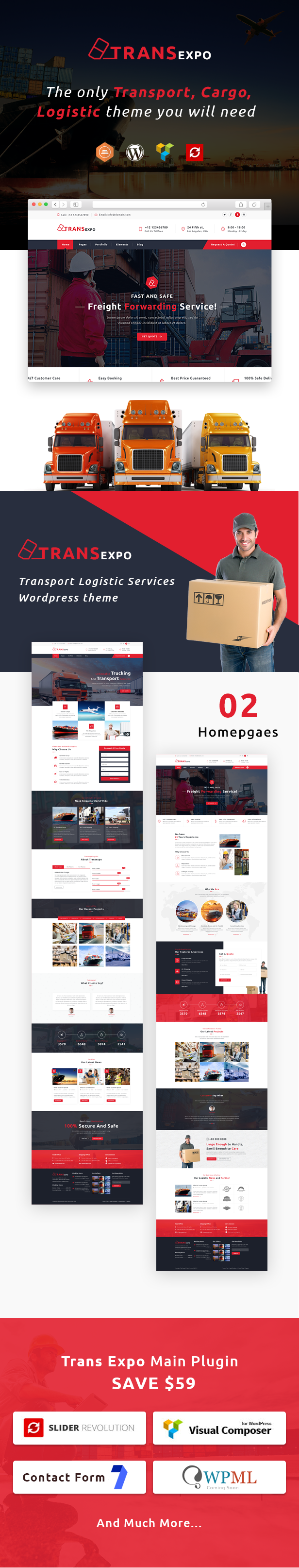 Transexpo WordPress Theme
