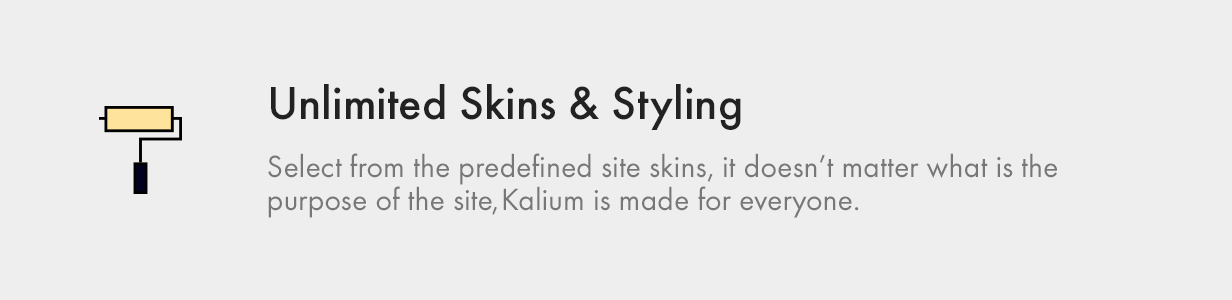 Unbegrenzte Skins und Styling