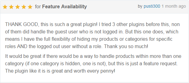 Sichtbarkeit von WooCommerce-Produkten | Produkte, Kategorien, Tags, Taxonomien und Preise nach Benutzerrolle ausblenden - 19