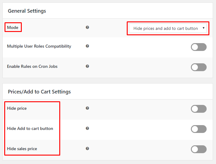Sichtbarkeit von WooCommerce-Produkten | Produkte, Kategorien, Tags, Taxonomien und Preise nach Benutzerrolle ausblenden - 2