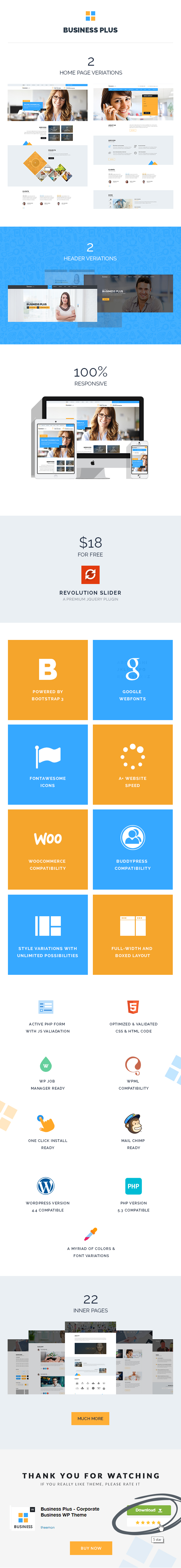 Unternehmens-Website-Vorlage