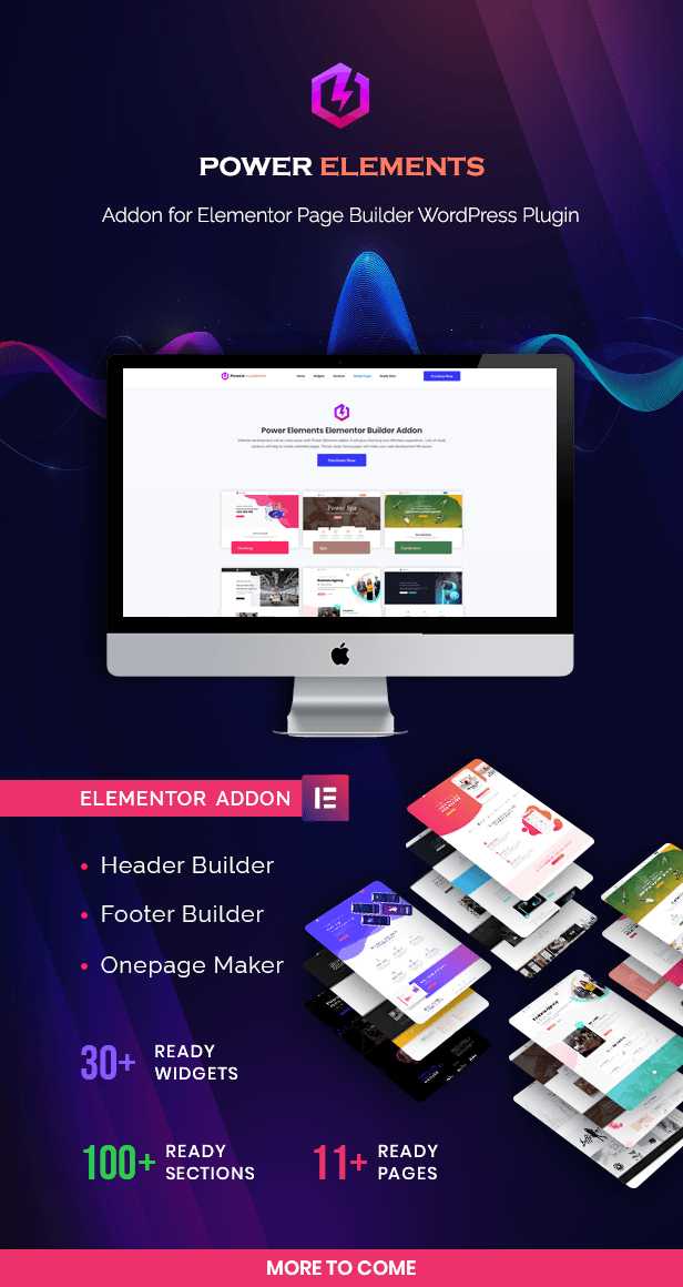 Power Elements - Addon für Elementor Page Builder WordPress Plugin - 1