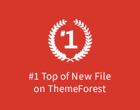 Stolz darauf, die Nr. 1 in den Top-Dateien von ThemeForest zu sein