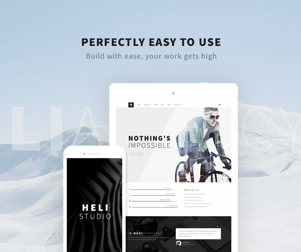 Minimales kreatives Schwarzweiß-WordPress-Theme - benutzerfreundliche und benutzerfreundliche Oberfläche