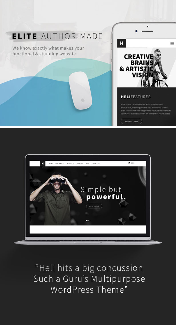 Minimales kreatives Schwarzweiß-WordPress-Theme - Kostenlose Updates für die gesamte Lebensdauer, um mehr Schwarzweiß-Layouts zu erhalten und Fehler zu beheben