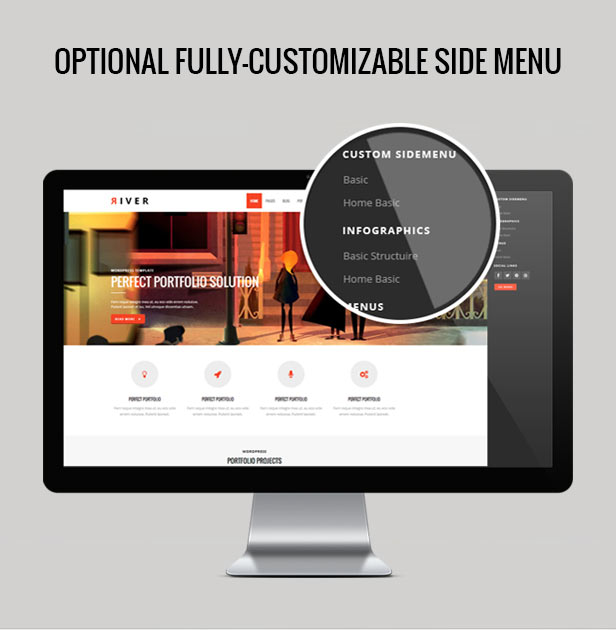 River - Retina Mehrzweck WordPress Theme - 3