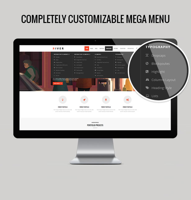 River - Retina Mehrzweck WordPress Theme - 4
