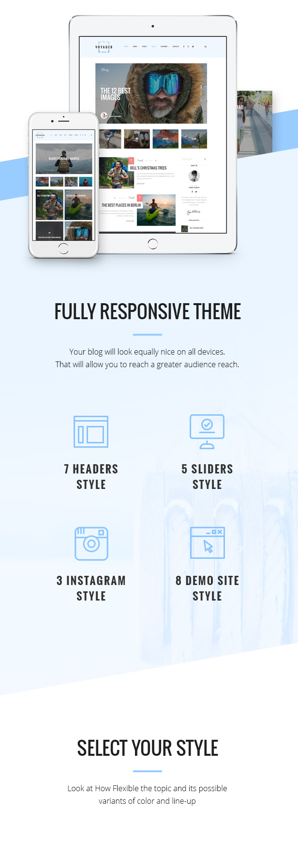 Voyager - Kreatives Blog WordPress Theme - 4