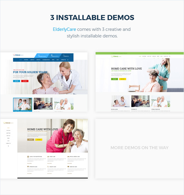 Altenpflege - Medizin, Gesundheit und Seniorenpflege WordPress Theme - 4