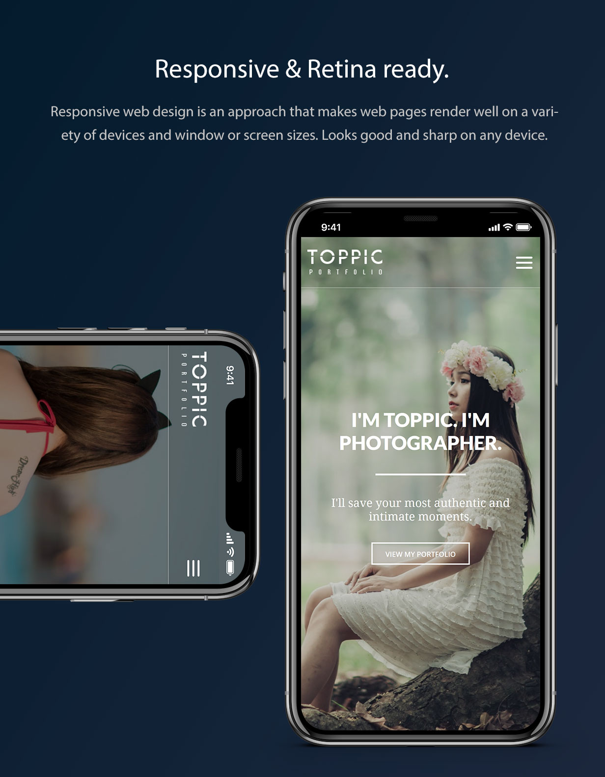 TopPic Fotografie Responsive Design