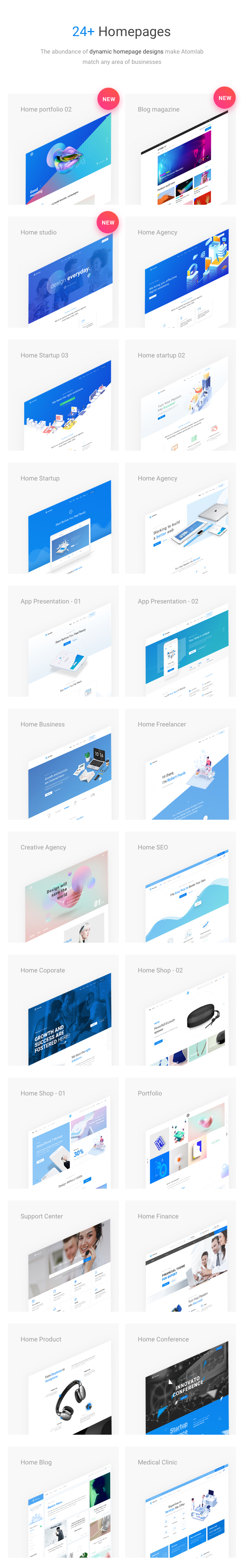 Startup WordPress Theme - 24 + Homepages