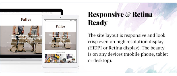 Falive - Wunderschönes Creative & Fashion Blog Theme - 7
