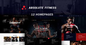 Absolute Fitness – Fitness Mehrzweck-WordPress-Layout