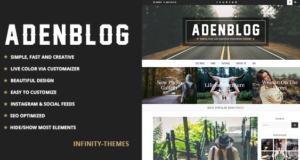 Aden – Ein WordPress Blog Layout