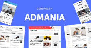 Admania – Adsense WordPress Layout mit Gutenberg-Kompatibilität