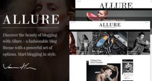 Allure – Beauty & Fashion Blog Thema