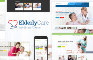 Altenpflege – WordPress-Layout für Medizin, Gesundheit und Seniorenpflege