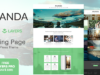 Ananda - Landing Page WordPress Vorlage