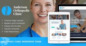 Anderson | Orthopädische Klinik & Medical Center WordPress Layout