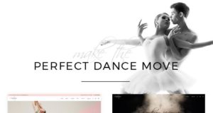 Arabesque – Modern Ballet School und Dance Studio Vorlage