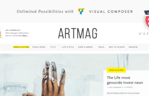 Artmag – Sauberes WordPress-Blog- und Magazinthema