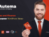 Autema - Quick Loans, Bitcoin, Business Coach und Versicherungsagentur WordPress Vorlage