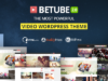 Betube Video WordPress Layout