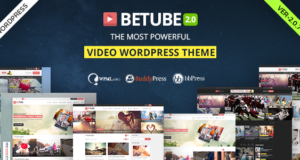 Betube Video WordPress Layout