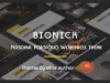Bionick | Persönliches Portfolio WordPress Template