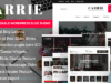 Carrie - Persönliches & Magazin WordPress Responsive Clean Blog Layout